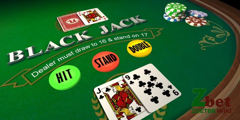 Blackjack là game bài Zbet88 ăn khách nhất hiện nay